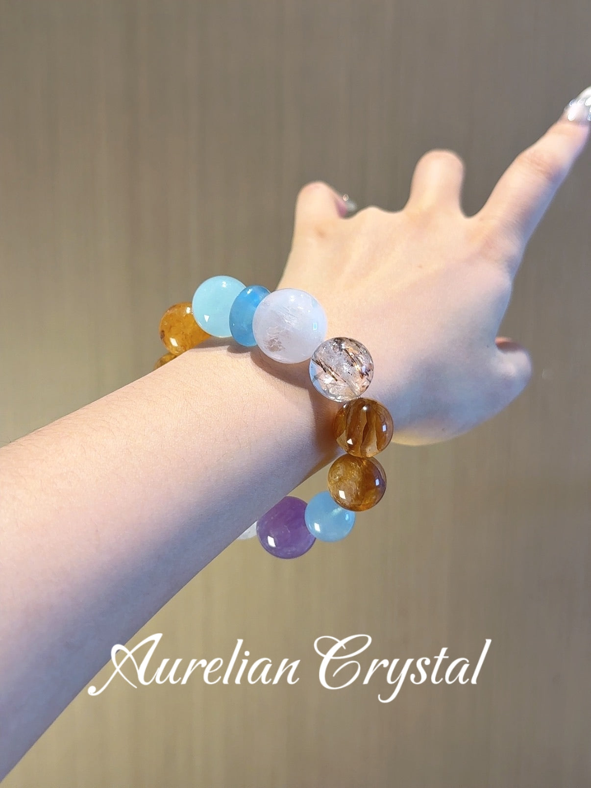 Multi-Gemstone Bracelet(bac1473)