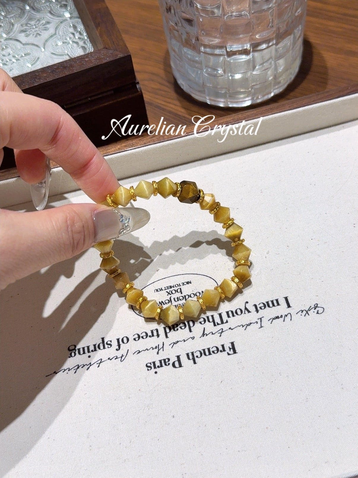 Golden Tiger's Eye Bracelet for Wealth & Career (bac1565)