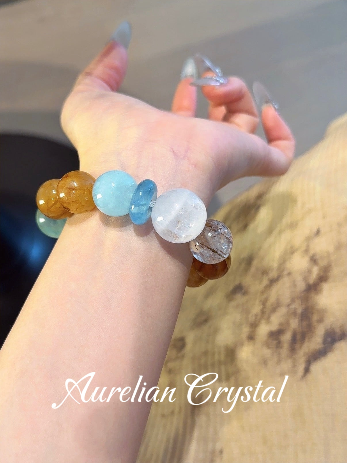 Multi-Gemstone Bracelet(bac1473)