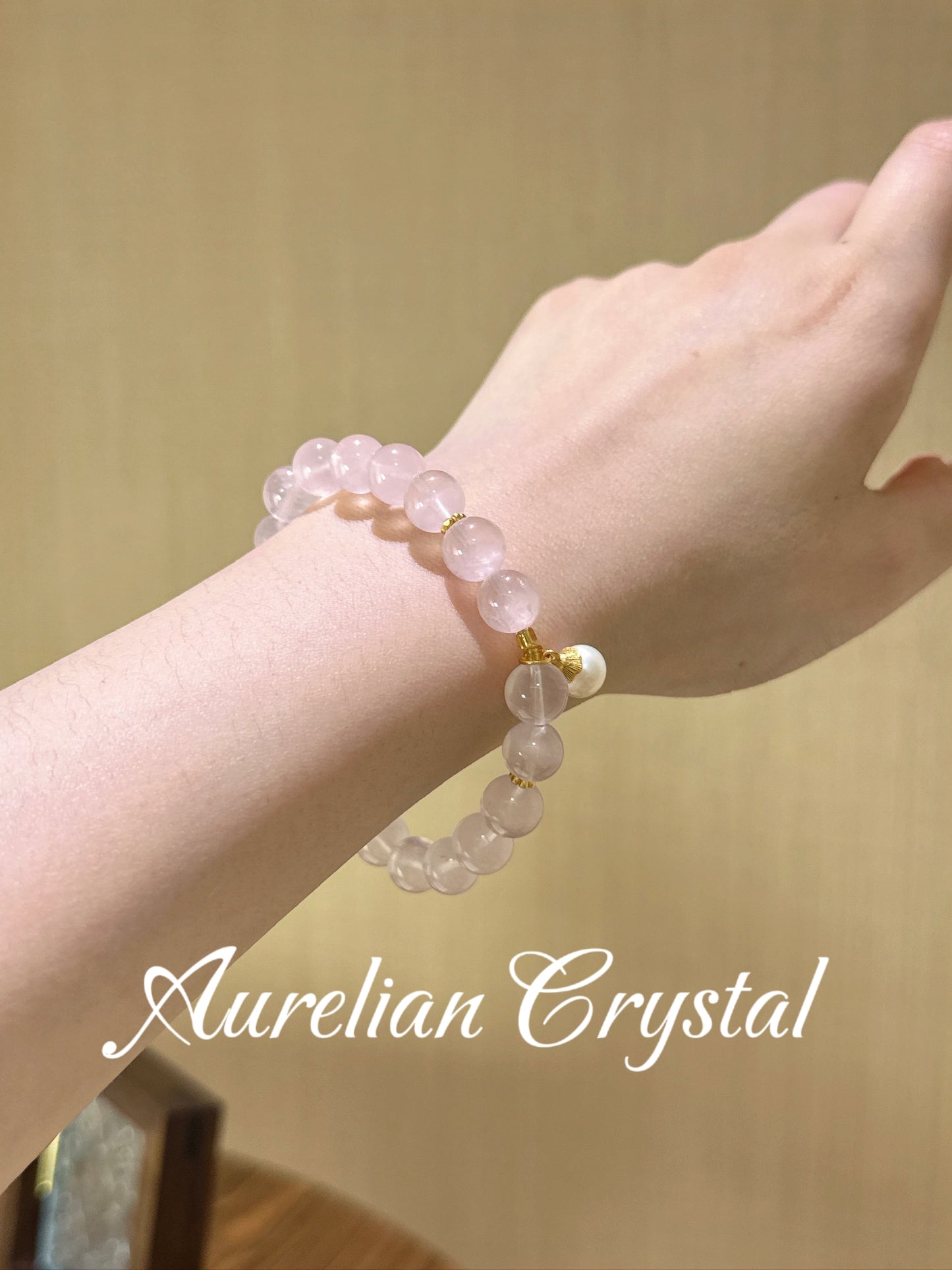 Rose Quartz Bracelet(bac113x)
