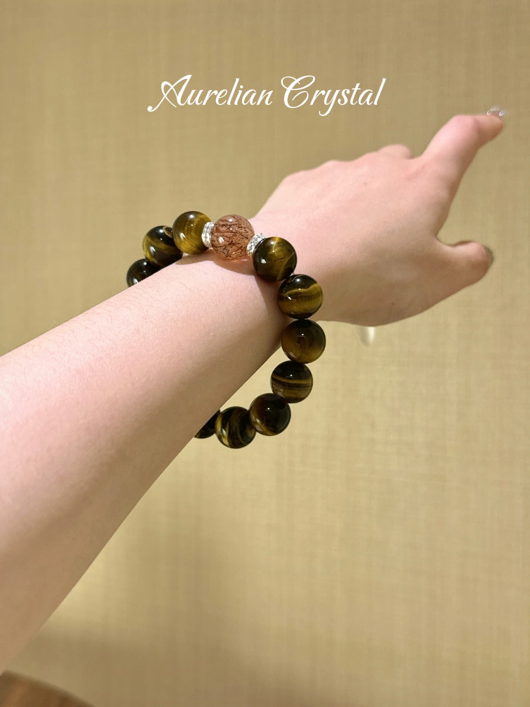 Tiger's Eye & Black Gold Ultra Bracelet (bac962)