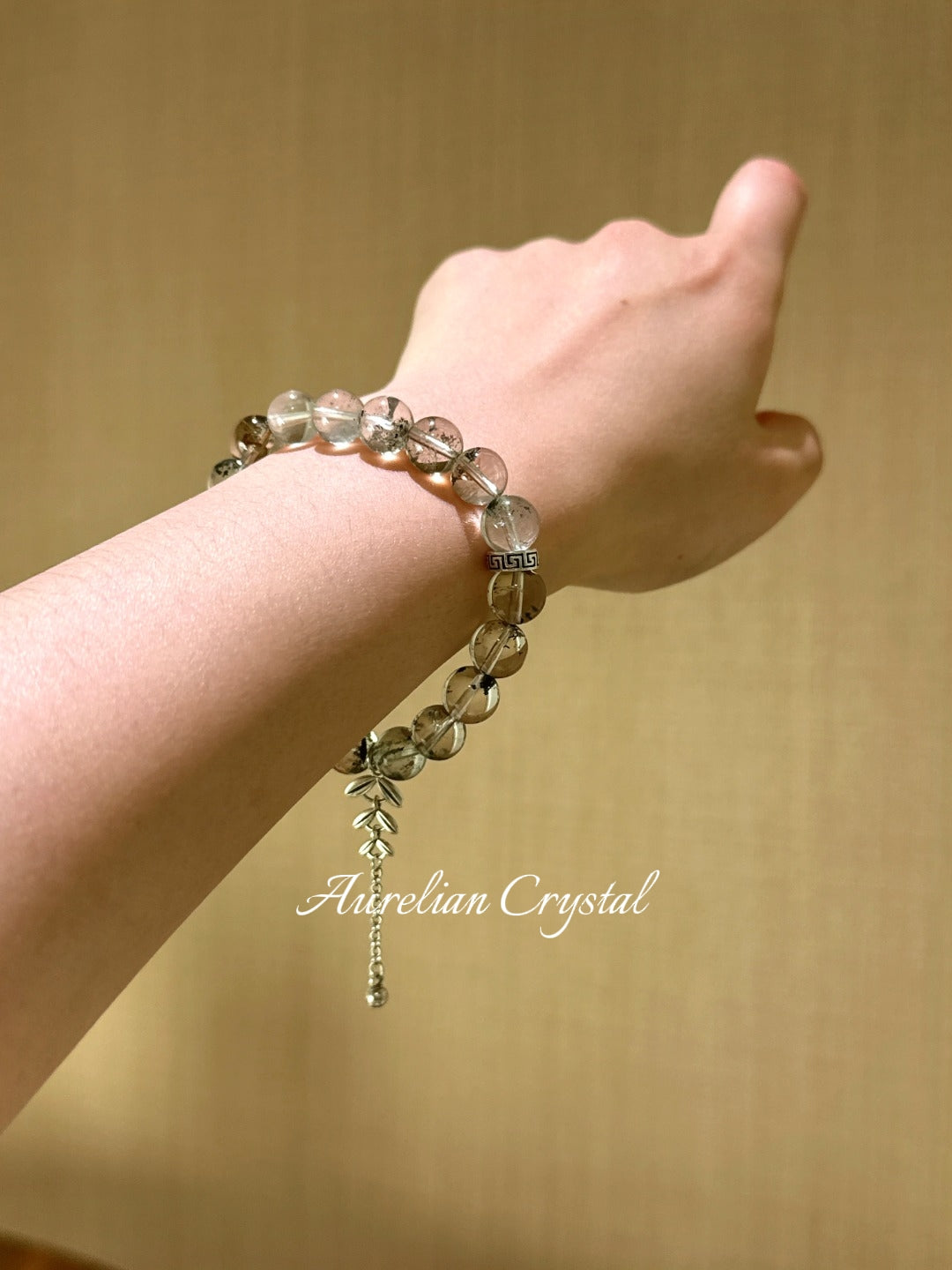 Green Phantom Quartz Bracelet (bac979)