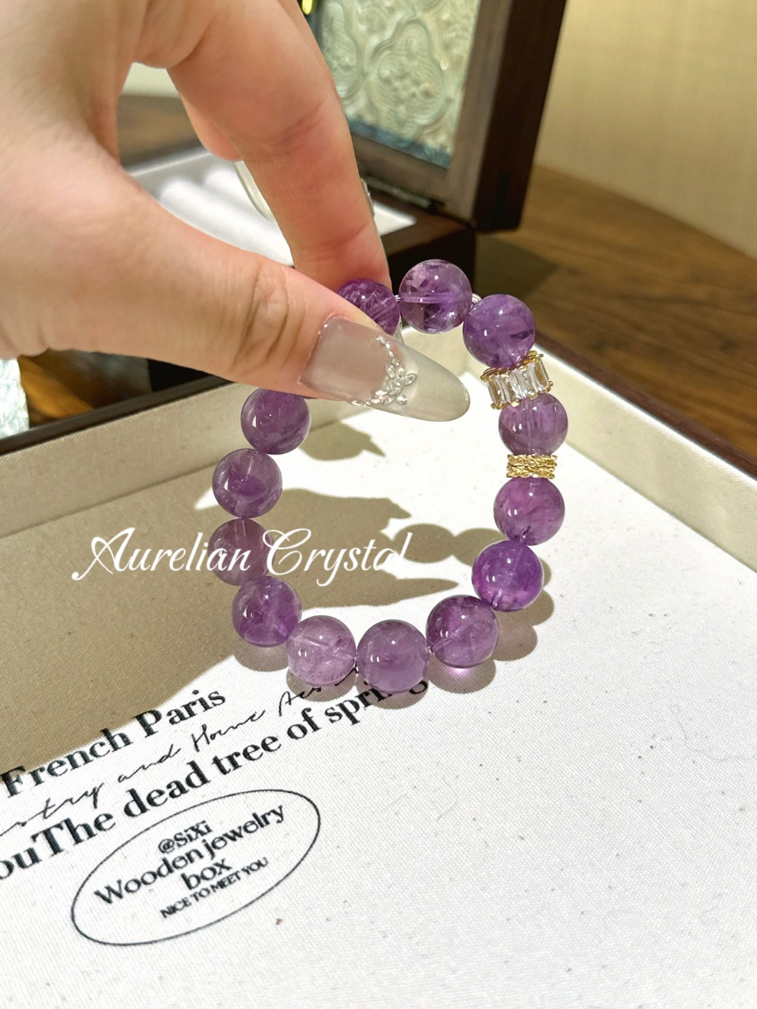 Amethyst Bracelet (bac861)