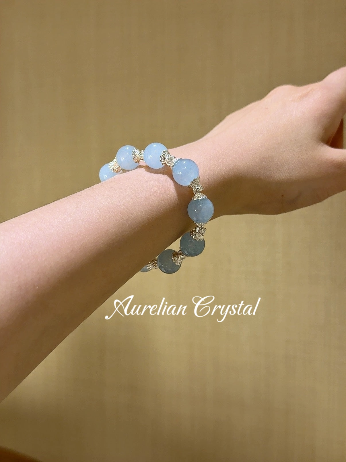 Blue Chalcedony Bracelet (bac888)