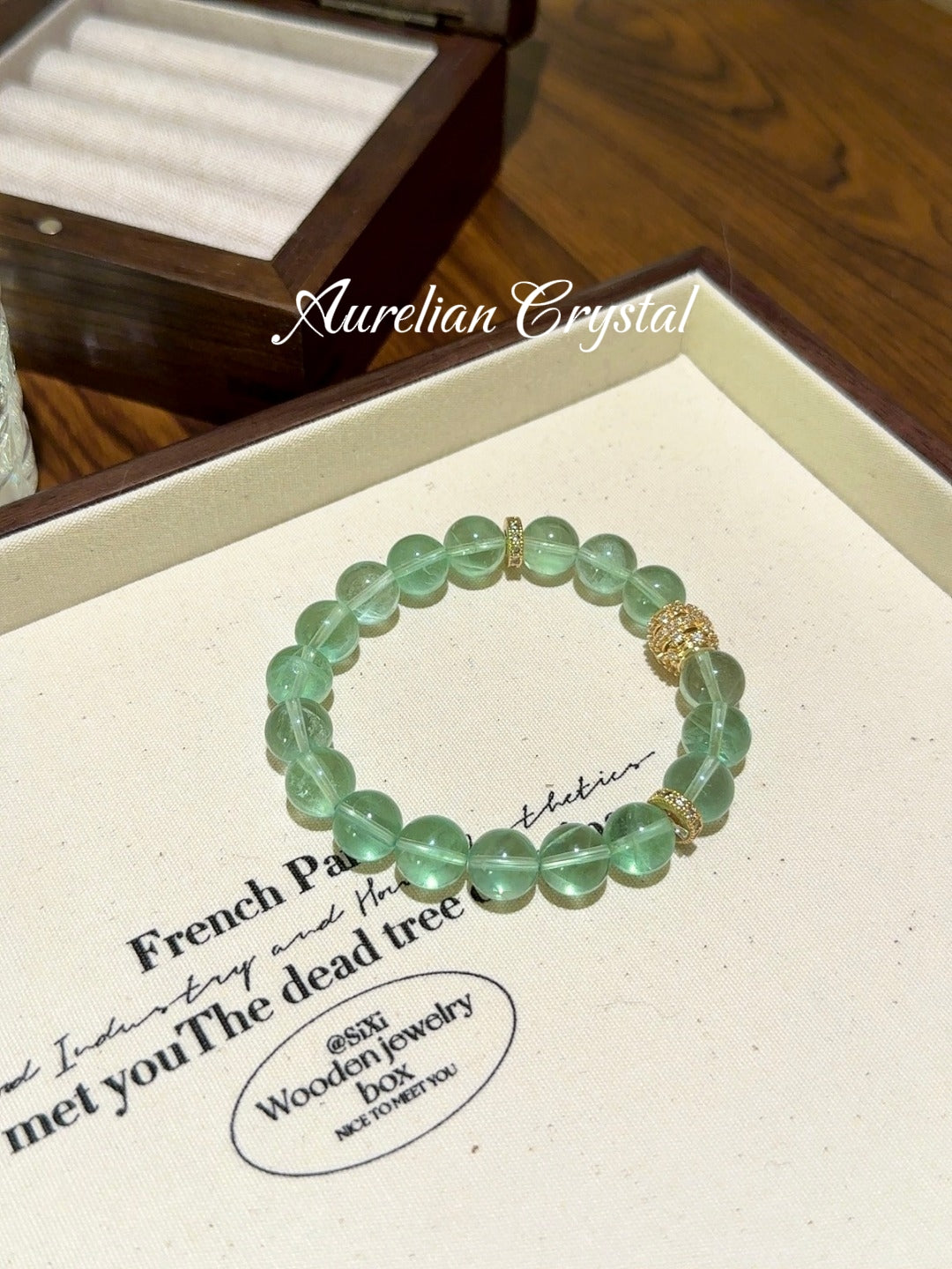 Green Fluorite Bracelet (bac746)