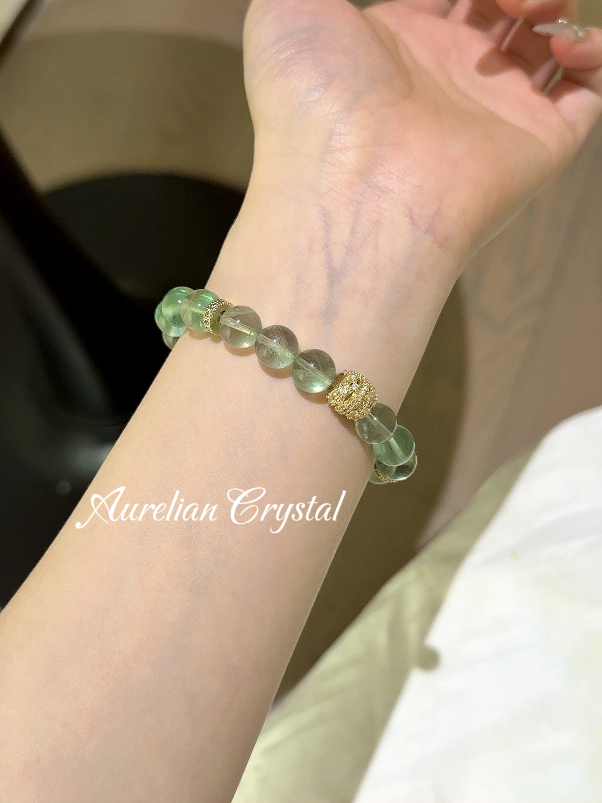Green Fluorite Bracelet (bac746)