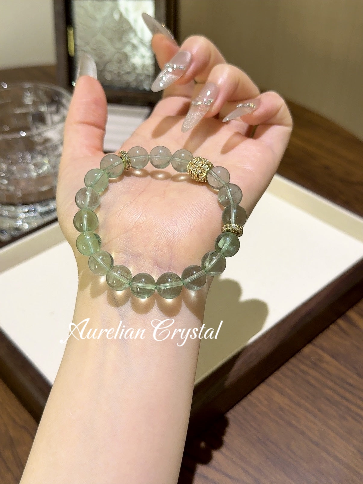 Green Fluorite Bracelet (bac746)