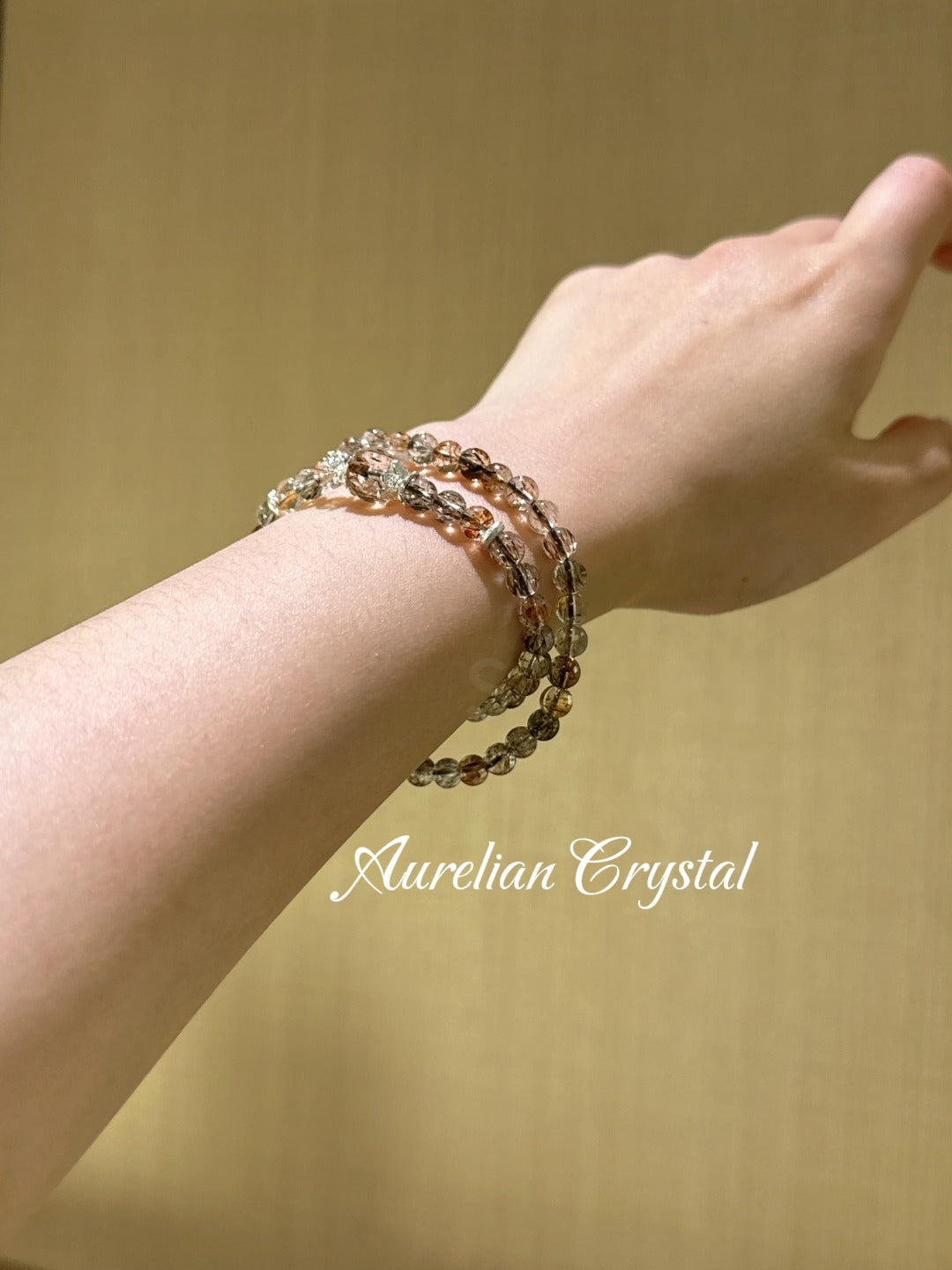 Black Gold Super Double Strand Bracelet (bac966)