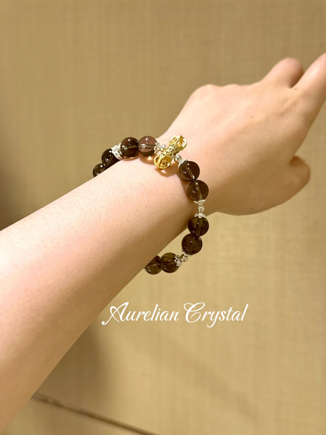 Tea Quartz Bracelet (bac917)