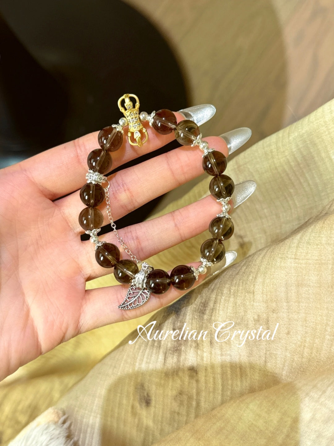 Tea Quartz Bracelet (bac917)