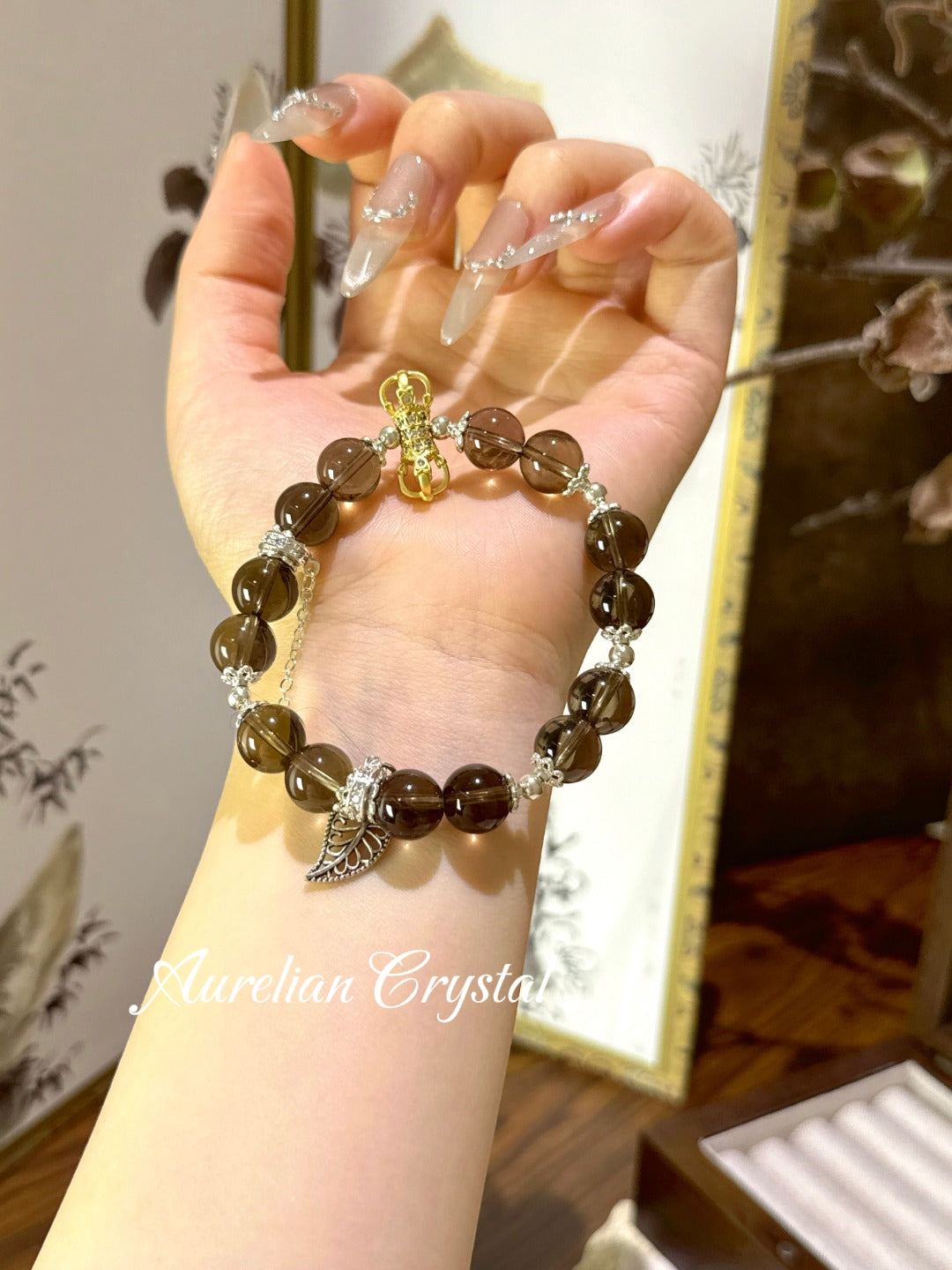 Tea Quartz Bracelet (bac917)