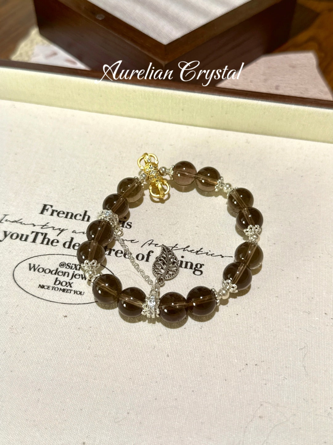 Tea Quartz Bracelet (bac917)