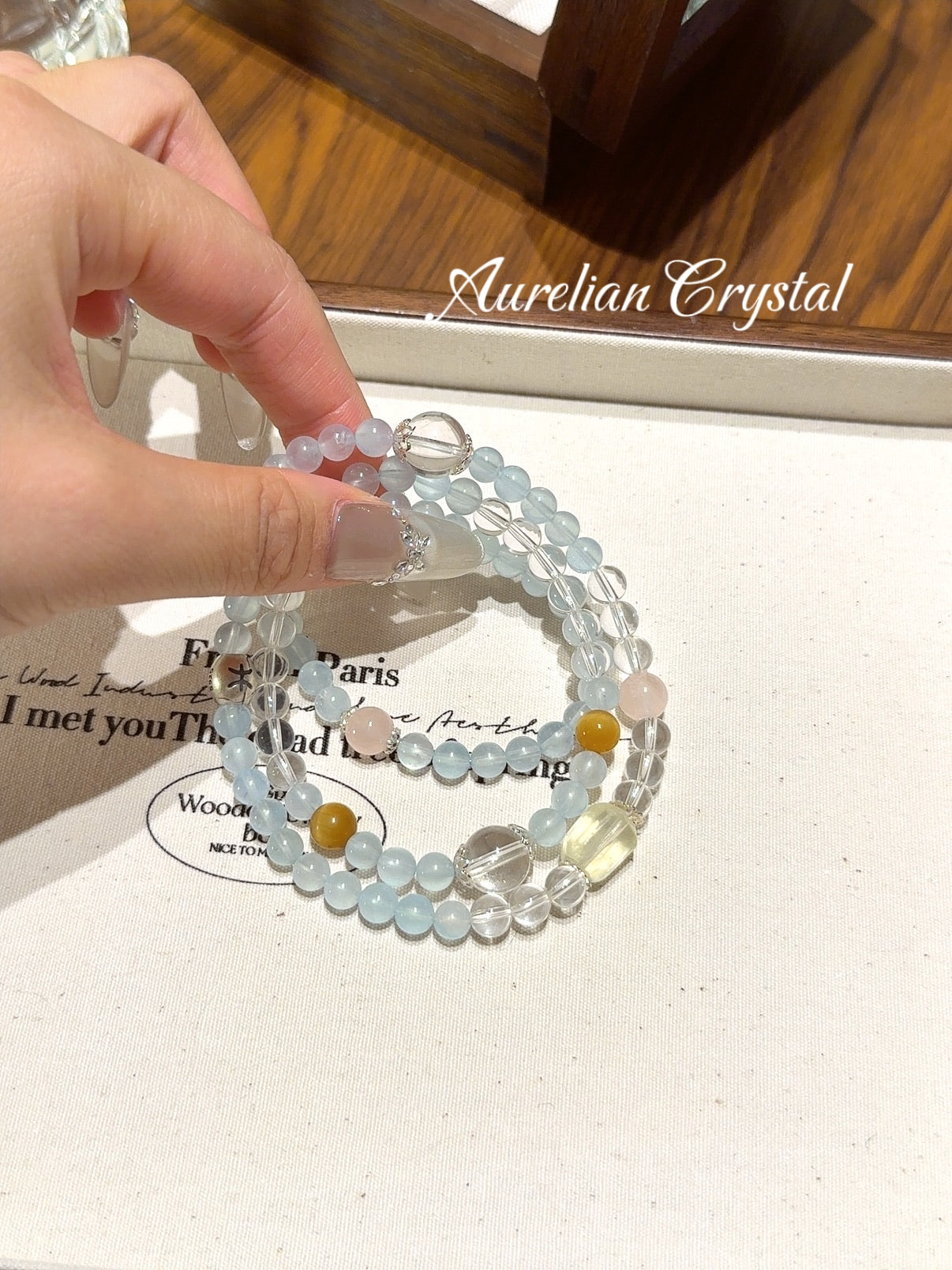 Pices*Soft Light Healing Bracelet (bac1306)