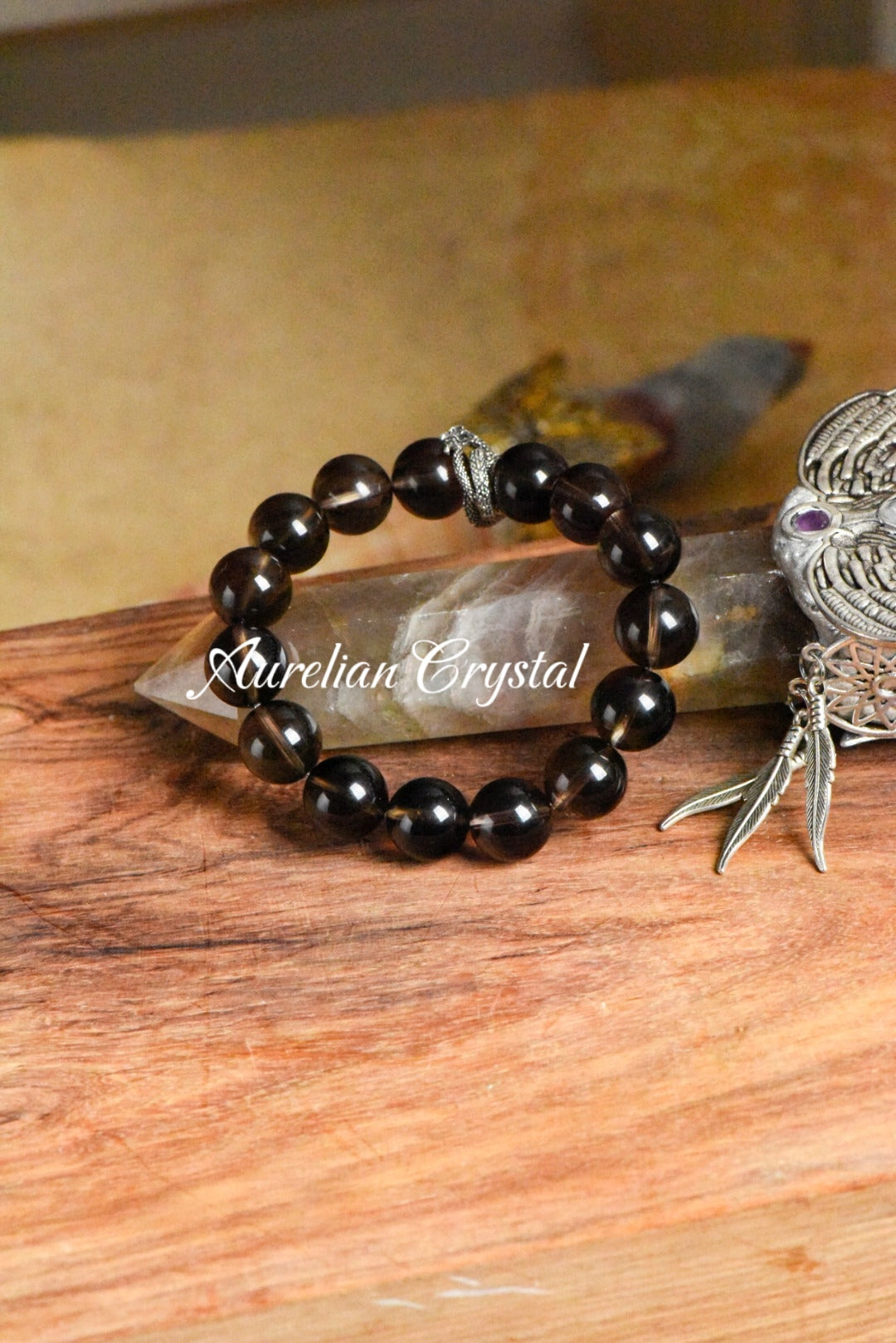 Smoky Quartz Bracelet (bac419)