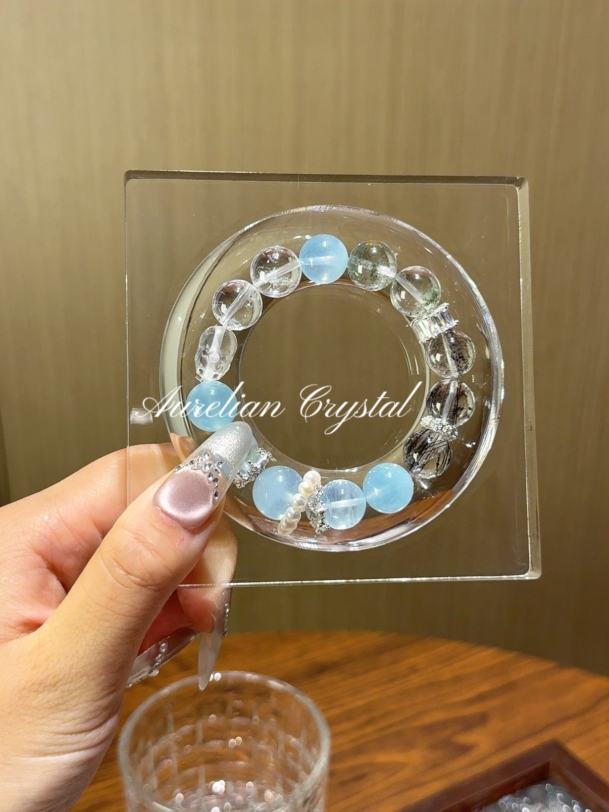 Five Elements * Metal & Water Affinity Bracelet (bac1264)