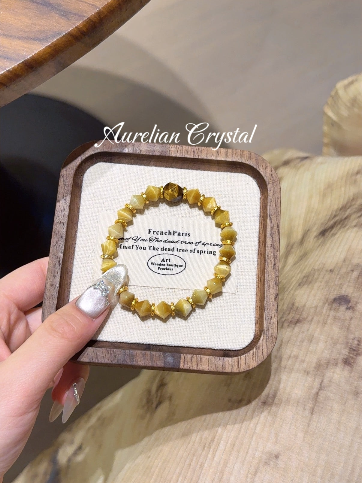 Golden Tiger's Eye Bracelet for Wealth & Career (bac1565)